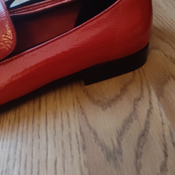 Kate Spade red loafers shoes are - Picture 5 of 5